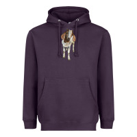 Plum boer goat Heavyweight Hoodie - LillyAllenDesigns