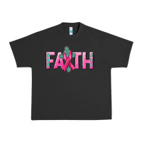 Pigment Black Cancer Faith with gemstone Urban Heavy Tee - NancyCooperArtShop