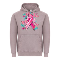 Vintage Zinc Breast Cancer ribbon Cancer Awareness Vintage Hoodie - HowdyJamesFarm