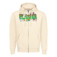 Sandshell plasma lab Zipper Hoodie - CowhideDigitalArt