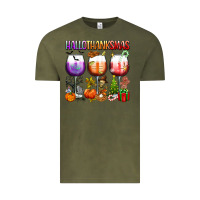 Hallothanksmas Vintage Tee | Teevron