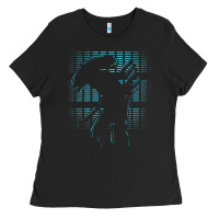 Black the xeno blues Ladies Tee - lanVoArt