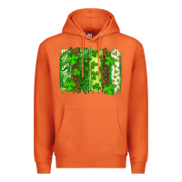 Carrot st patricks day brush stroke Premium Hoodie - RanaPortraitStore
