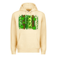 Pina Colada st patricks day brush stroke Premium Hoodie - RanaPortraitStore