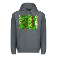 Rock st patricks day brush stroke Premium Hoodie - RanaPortraitStore