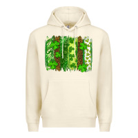 Sandshell st patricks day brush stroke Premium Hoodie - RanaPortraitStore