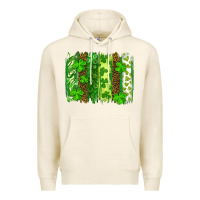 Tofu st patricks day brush stroke Premium Hoodie - RanaPortraitStore