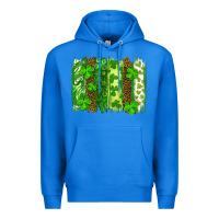 True Royal st patricks day brush stroke Premium Hoodie - RanaPortraitStore