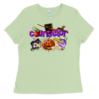 Matcha Counselor Halloween Ladies Tee - LillyAllenDesigns