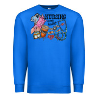 True Royal nursing in my heart Premium Sweatshirt - RacoonDesign