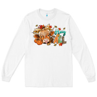 White hay fall Long Sleeve Tee - CowGirlArtShop