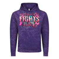 Cloud Purple Nobody fights alone Cancer Awareness Vintage Hoodie - HowdyJamesFarm
