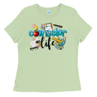 Matcha Counselor Life Ladies Tee - LillyAllenDesigns