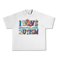 Lunar Rock I love someone with Autism Urban Heavy Tee - NancyCooperArtShop