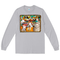 Moon Dust autumn sheeps Long Sleeve Tee - Jasminsmagicworld