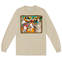 Mushroom autumn sheeps Long Sleeve Tee - Jasminsmagicworld