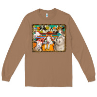 Toasted Coconut autumn sheeps Long Sleeve Tee - Jasminsmagicworld