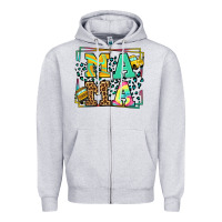Heather Grey School bus driver mama Mother's day Zipper Hoodie - LillyAllenDesigns