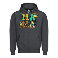 Smoke School bus driver mama Mother's day Zipper Hoodie - LillyAllenDesigns