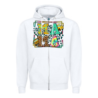 White School bus driver mama Mother's day Zipper Hoodie - LillyAllenDesigns