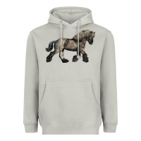 Moon Dust Belgian Horse Heavyweight Hoodie - LillyAllenDesigns