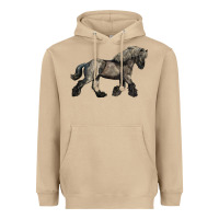 Belgian Horse Heavyweight Hoodie | Teevron