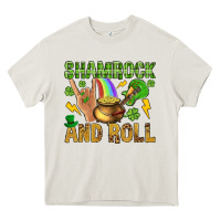 Shamrock And Roll Heavy Core Tee | Teevron