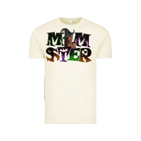 Vintage Arctic Momster with witch Vintage Tee - NancyCooperArtShop