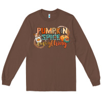 Chestnut pumpkin spice everything Long Sleeve Tee - CowGirlArtShop