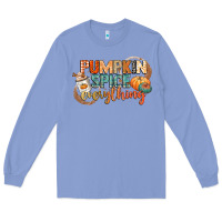 Colony Blue pumpkin spice everything Long Sleeve Tee - CowGirlArtShop