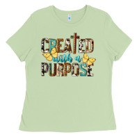 Matcha Created With A Purpose Ladies Tee - LillyAllenDesigns