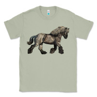 Matcha Belgian Horse Classic Tee - LillyAllenDesigns