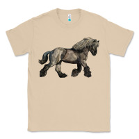 Mushroom Belgian Horse Classic Tee - LillyAllenDesigns
