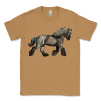 Toasted Coconut Belgian Horse Classic Tee - LillyAllenDesigns