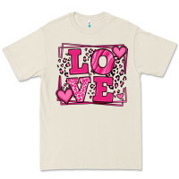 Bone Love leopard frame Premium Tee - LillyAllenDesigns