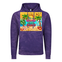 Cloud Purple life is better with at the beach Vintage Hoodie - TumblerDesignByShophia