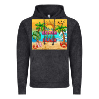 Vintage Black life is better with at the beach Vintage Hoodie - TumblerDesignByShophia