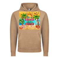 Vintage Coffee life is better with at the beach Vintage Hoodie - TumblerDesignByShophia
