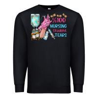 Black nursing student tears Premium Sweatshirt - RacoonDesign