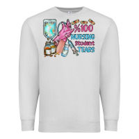 Dove Grey nursing student tears Premium Sweatshirt - RacoonDesign