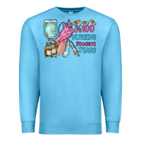 Ocean Blue nursing student tears Premium Sweatshirt - RacoonDesign