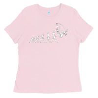 Bubblegum Pink evolution pole vault  great gifts men women tess Ladies Tee - lanVoArt