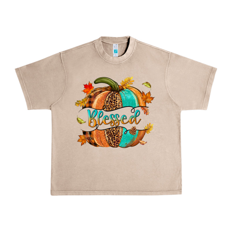Blessed Pumpkin Urban Heavy Tee by NancyCooperArtShop | Teevron