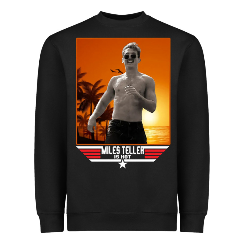 Rooster Topgun Retro Heavyweight Sweatshirt by lanVoArt | Teevron