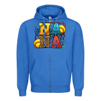 True Royal Softball nana leopard frame Zipper Hoodie - LillyAllenDesigns