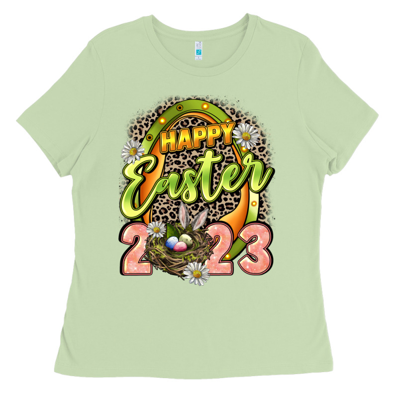 Happy Easter 2023 Ladies Tee by LillyAllenDesigns | Teevron