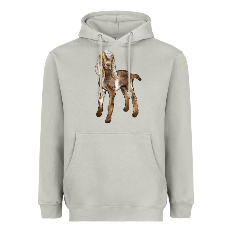 Baby Nubian Goat Heavyweight Hoodie by LillyAllenDesigns | Teevron
