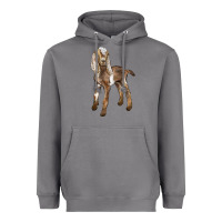 Storm Baby Nubian Goat Heavyweight Hoodie - LillyAllenDesigns