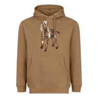 Toasted Coconut Baby Nubian Goat Heavyweight Hoodie - LillyAllenDesigns