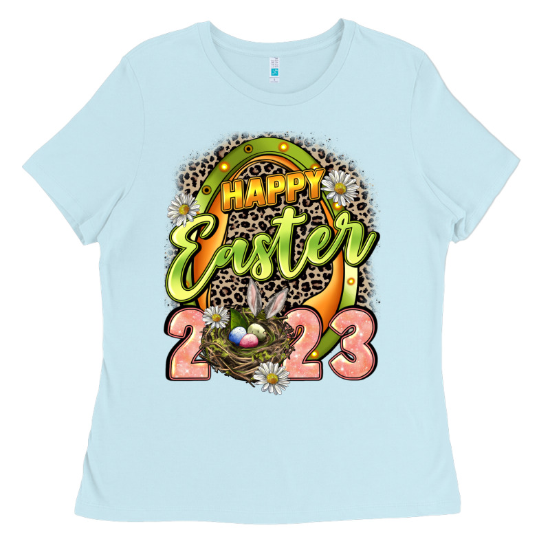 Happy Easter 2023 Ladies Tee by LillyAllenDesigns | Teevron